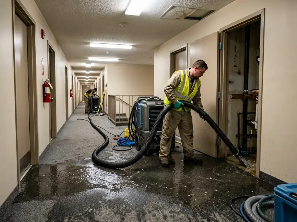 multi-unit-apartment-hallway-f-005 — frequently asked questions, Emergency Burst Pipe Water Extraction & Removal in Troy Hil…